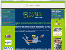 Tablet Screenshot of bruneibay.net